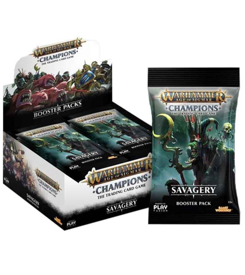 Warhammer: Age of Sigmar - Champions: Savagery Booster Box