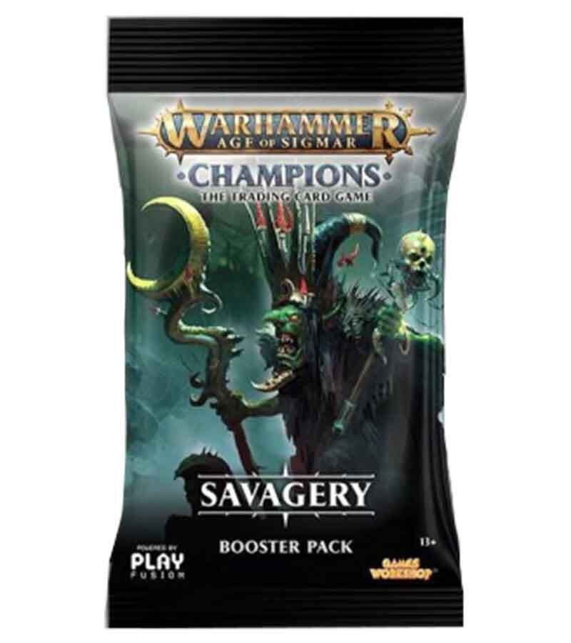 Warhammer: Age of Sigmar - Champions: Savagery Booster Pack