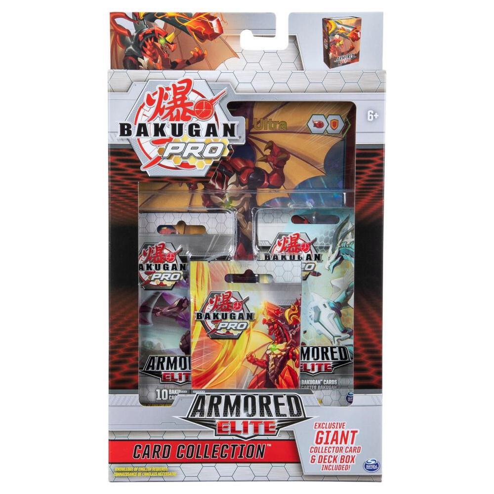 Bakugan: Deluxe Armored Elite Card Collection with Exclusive Jumbo Foil Dragonoid Ultra Collector Card