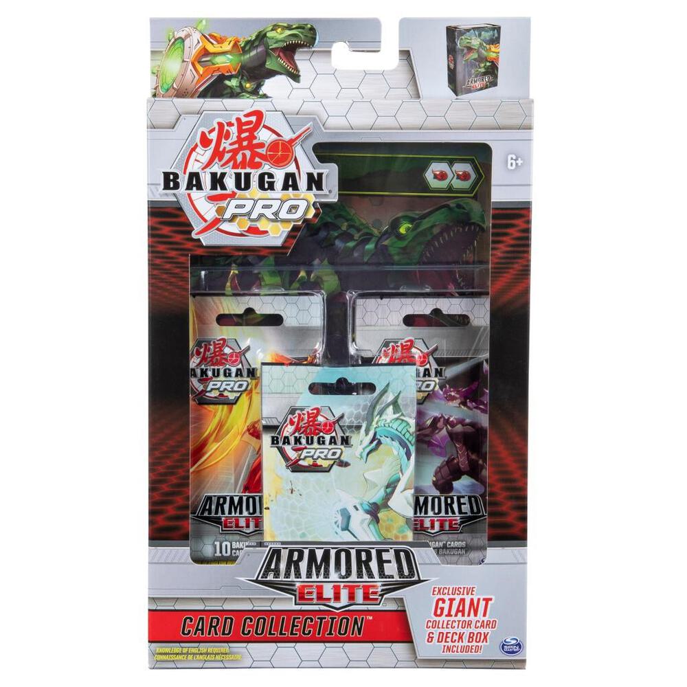 Bakugan: Deluxe Armored Elite Card Collection with Exclusive Jumbo Foil Trox Ultra Collector Card