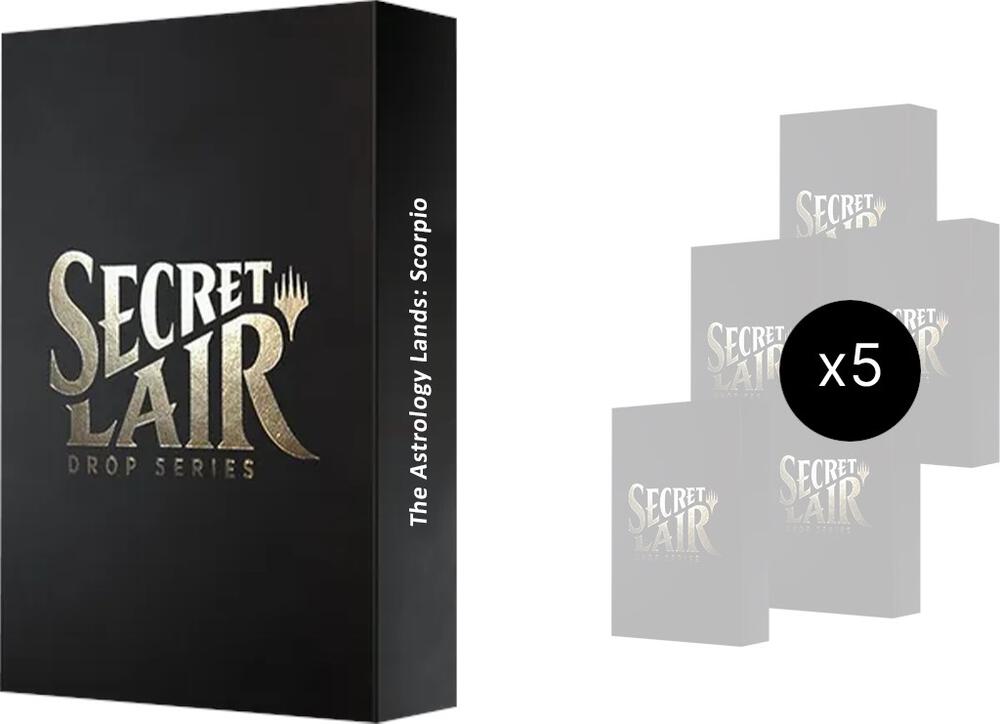 Secret Lair Drop: Astrology Lands (Scorpio) Bundle - Non-Foil Edition