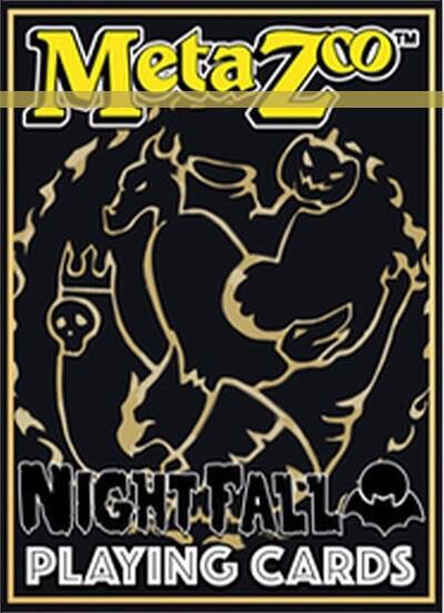 Metazoo USPCC Nightfall Playing Card Deck: Kickstarter Edition (Gilded)