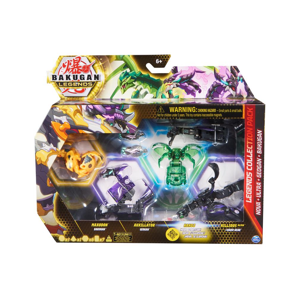 Legends Collection Pack - Maxodon, Auxiliator, Hanoj and Nillius Ultra