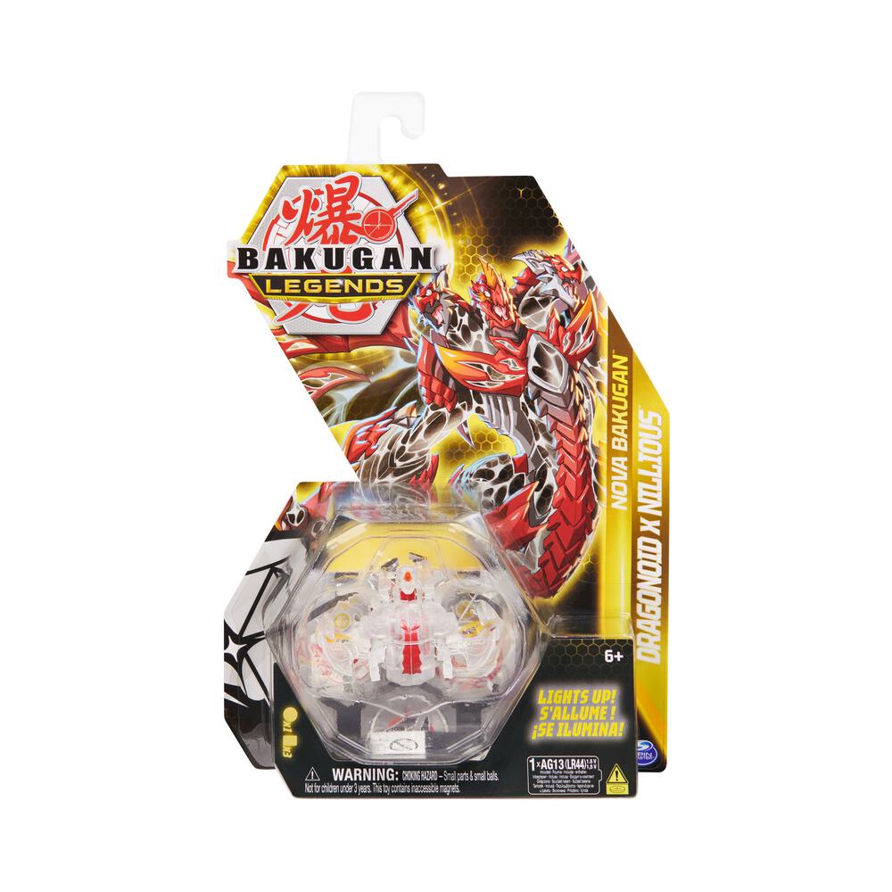 Nova Bakugan Single Pack - Pyrus/Darkus Nova Dragonoid x Nillious