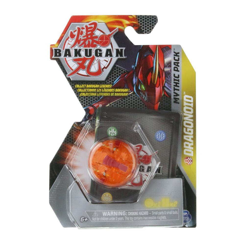 Mythic Series Bakugan Single Pack - Elemental Pyrus Dragonoid
