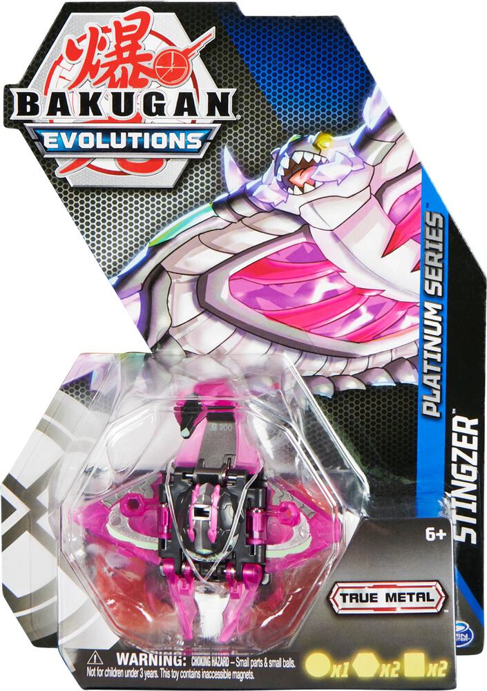 Platinum Series Bakugan Single Pack - Darkus Platinum Stingzer