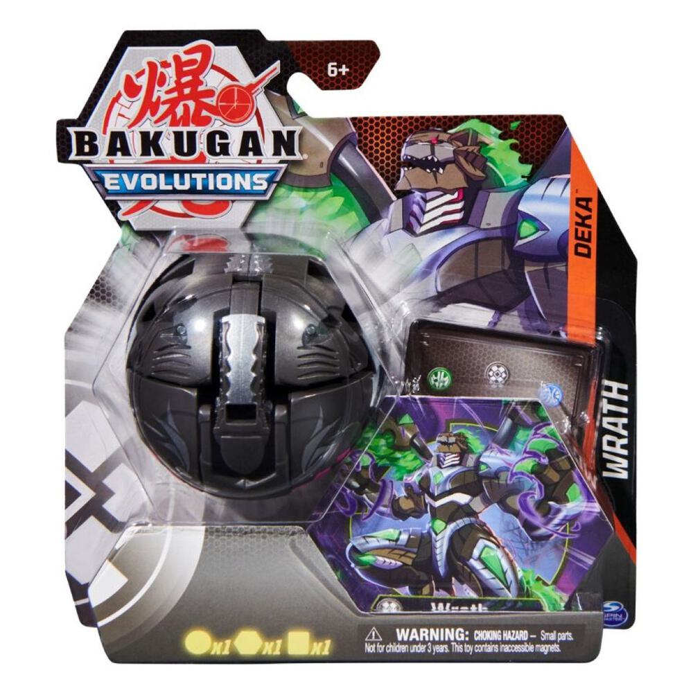 Bakugan Deka Single Pack - Darkus Deka Wrath