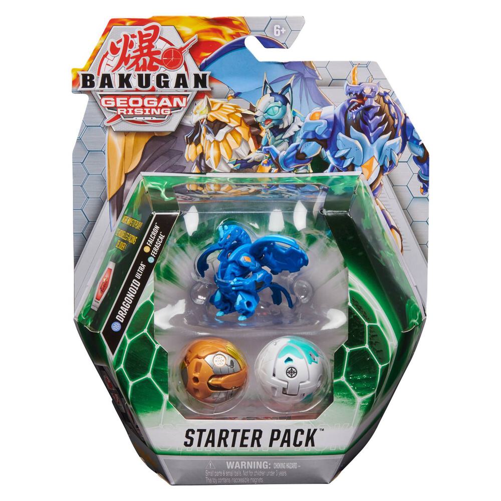 Bakugan Starter 3-Pack - Aquos Dragonoid Ultra