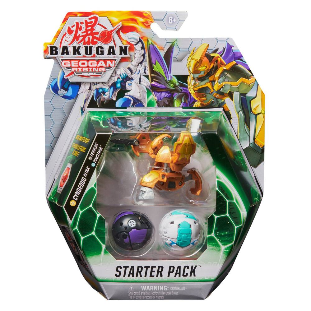 Bakugan Starter 3-Pack - Aurelus Cyndeous Ultra