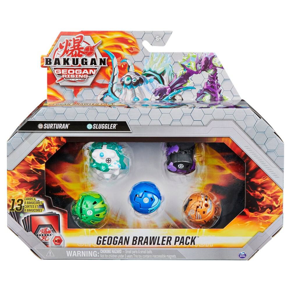 Bakugan Geogan Rising Brawler Pack - Darkus Surturan Haos Sluggler
