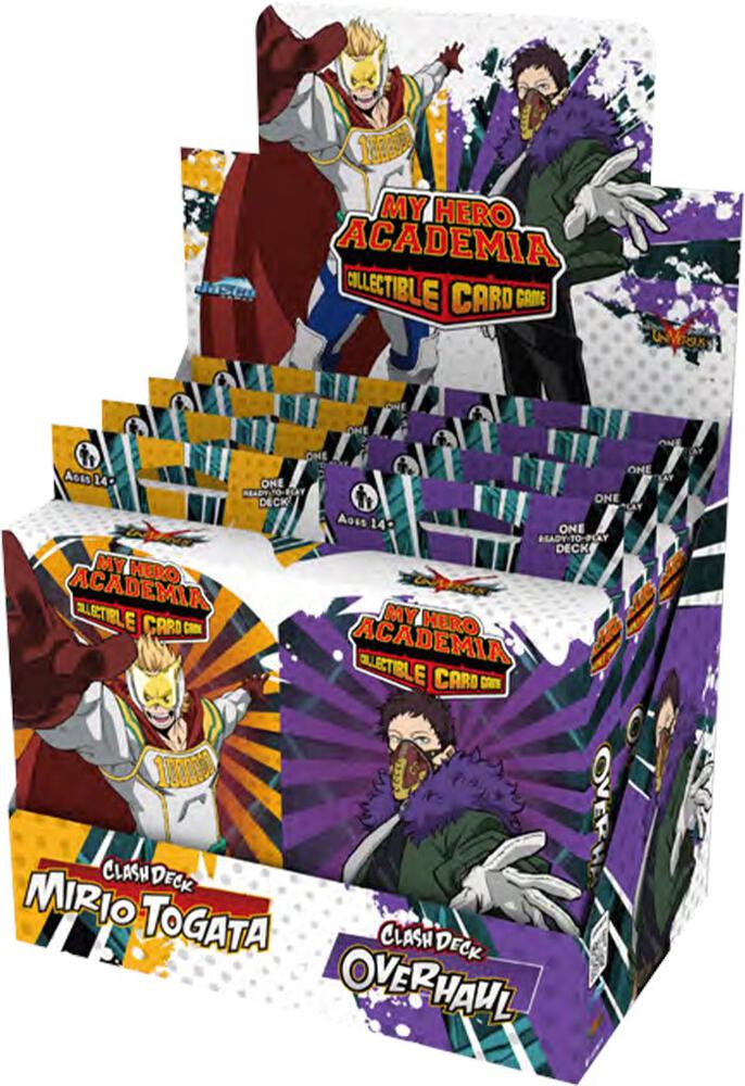 My Hero Academia: Undaunted Raid Starter Deck Display Box