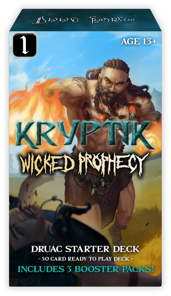 Wicked Prophecy Wave 1 Druac Starter Deck