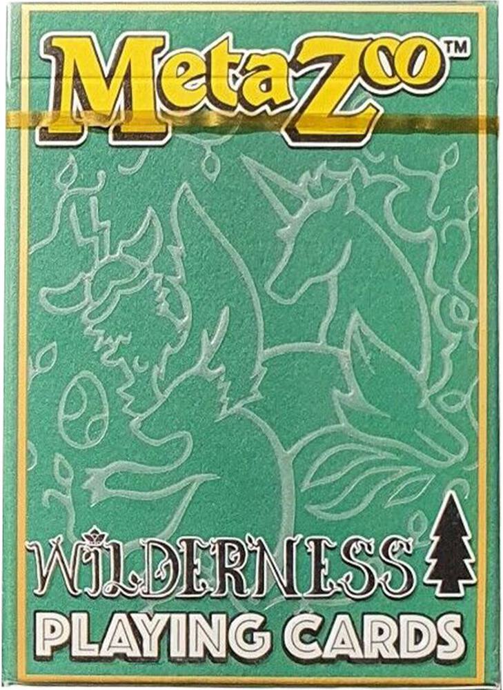 Metazoo USPCC Wilderness Playing Card Deck: Kickstarter Edition (Rainbow Gilded)