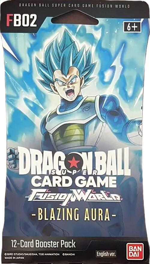 Blazing Aura Sleeved Booster Pack [Vegeta (Awakened)]