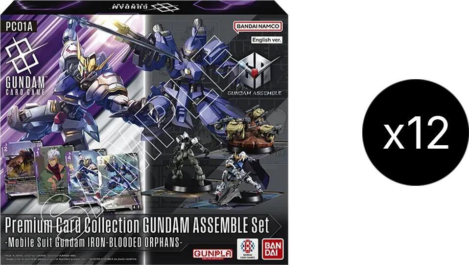 Premium Card Collection GUNDAM ASSEMBLE Case - Mobile Suit Gundam: Iron-Blooded Orphans - [PC01A]