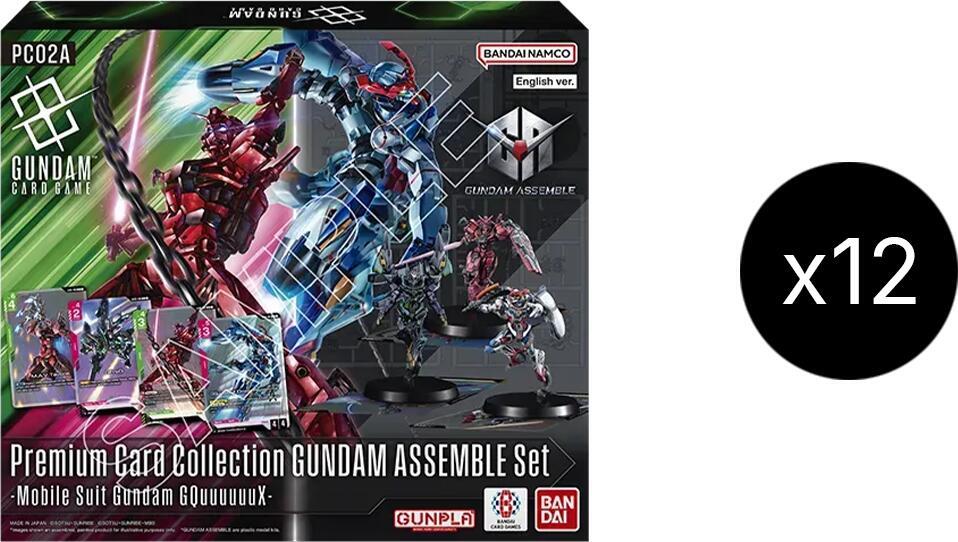 Premium Card Collection GUNDAM ASSEMBLE Case - Mobile Suit Gundam: GQuuuuuuX- [PC02A]